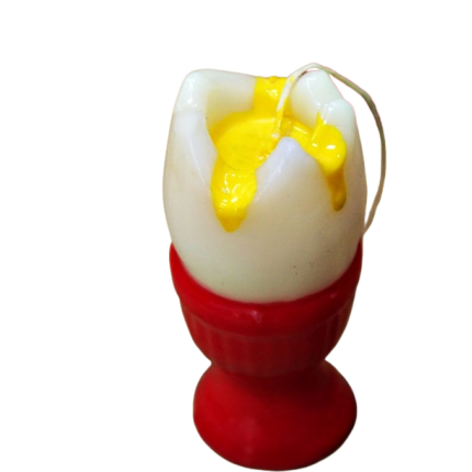 Πασχαλινή λαμπάδα Αυγό βάση