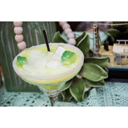 Πασχαλινή λαμπάδα Ποτ κοκτέιλ Margarita 15x11cm