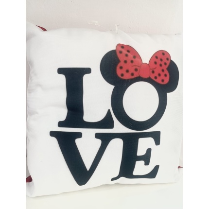 Μαξιλάρι LOVE minnie mouse